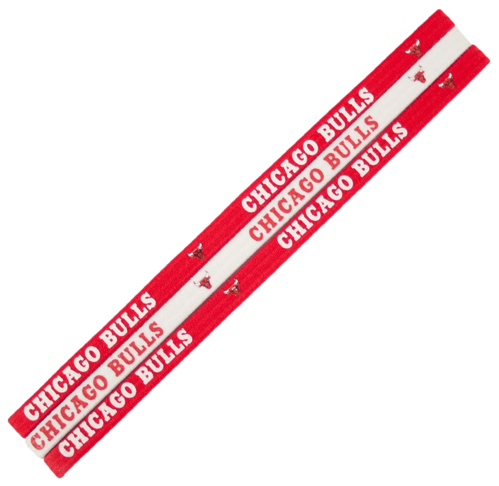 Littlearth Chicago Bulls Elastic Headbands
