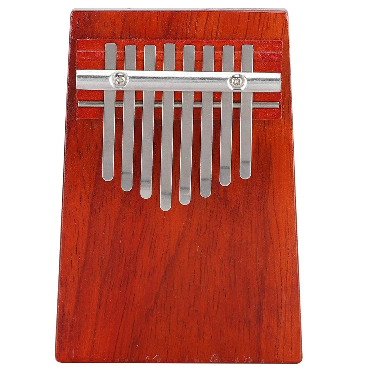 F Fabobjects Lightweight Easy To Learn Kalimba Wooden 8 Tone For Beginner Foradult  Color : Red