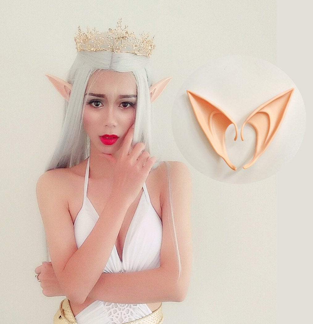 Cooljoy Cosplay Fairy Pixie Elf Ears Accessories Halloween Party Anime Party Costume Accessories