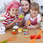 Tossow Kids Baking Tools Set Cupcake Pop Maker With Rolling Pin,Muffin Cups,Measuring Spoons,Cooking Baking Supplies 28-Piece Ki