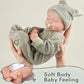 Babeside Lifelike Reborn Baby Doll - 20' Handmade Real Life Realistic Newborn Soft Cloth Body Baby Boy With Toy Accessories Gift Set For Ages 3+