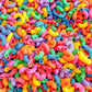 2 Cups Of Rainbow Pasta Sensory Bin Filler For Sensory Table - Elbow Noodles
