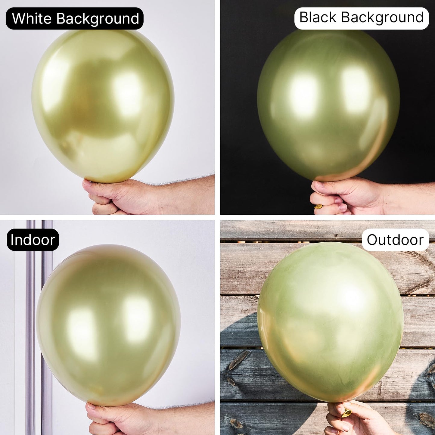 Partywoo Metallic Desert Gold Balloons, 50 Pcs 12 Inch Metallic Gold Balloons, Gold Balloons For Balloon Garland Balloon Arch As Party Decorations, Birthday Decorations, Wedding Decorations, Gold-G128