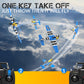 Volantexrc Rc Plane 4 Channel P51D Mustang Remote Control Airplane Fighter Rtf With 6-Axis Gyro, 3 Modes Easy To Fly, 2.4Ghz Rad