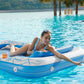 Jasonwell Inflatable Tanning Pool Lounger Float 4 in 1 Sun Tan Tub Sunbathing Lounge Raft Floatie Toys Water Filled Bed Mat Pad for Kids mature-themed Blow Up Kiddie Ball Pit Pool (XL)