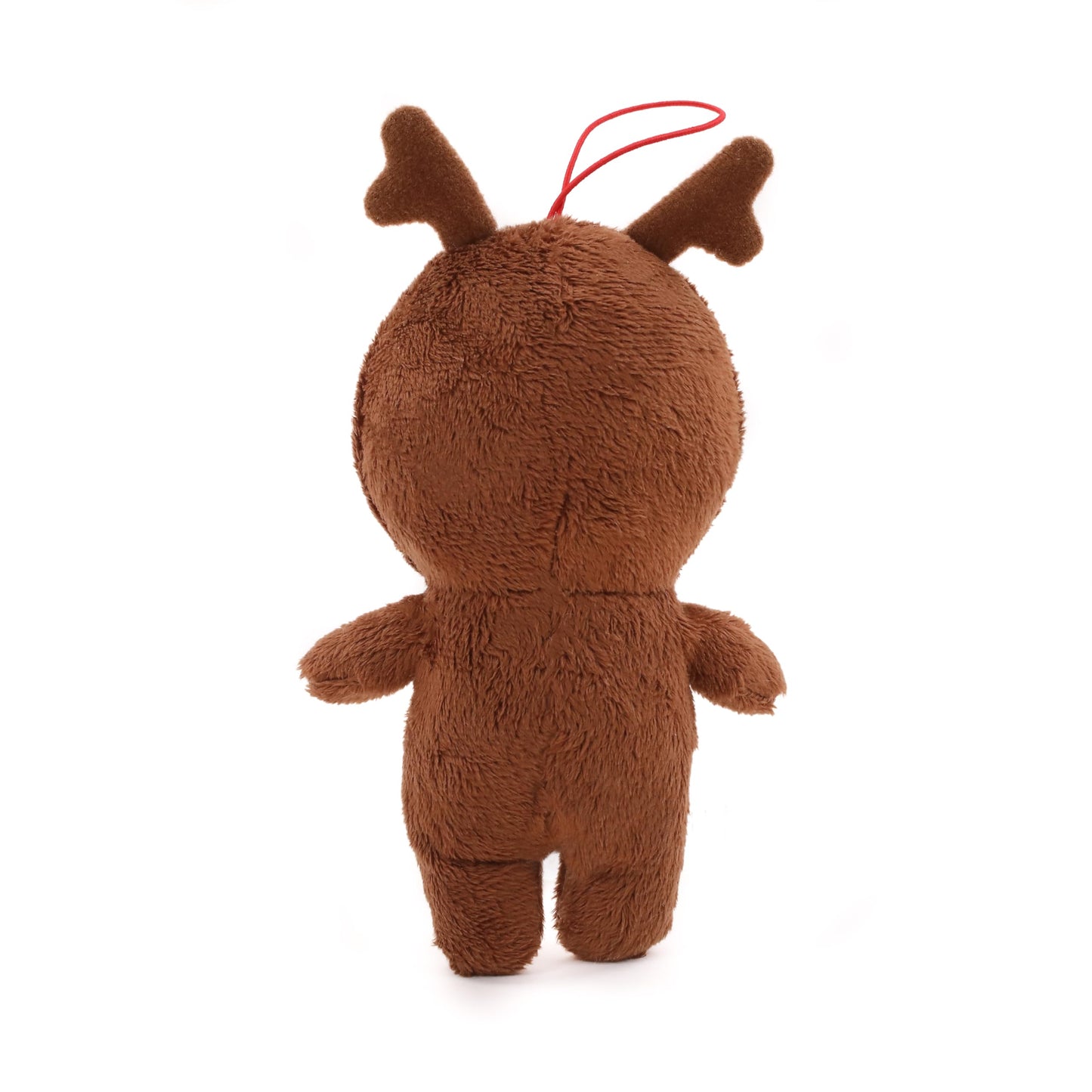 Plushland Christmas Stuffed Animal Toys Cute Soft Sockiez Sock Monkey Christmas Tree Decoration- Lovely Gift Xmas Ornament Party Favor 4 Inch (Reindeer)
