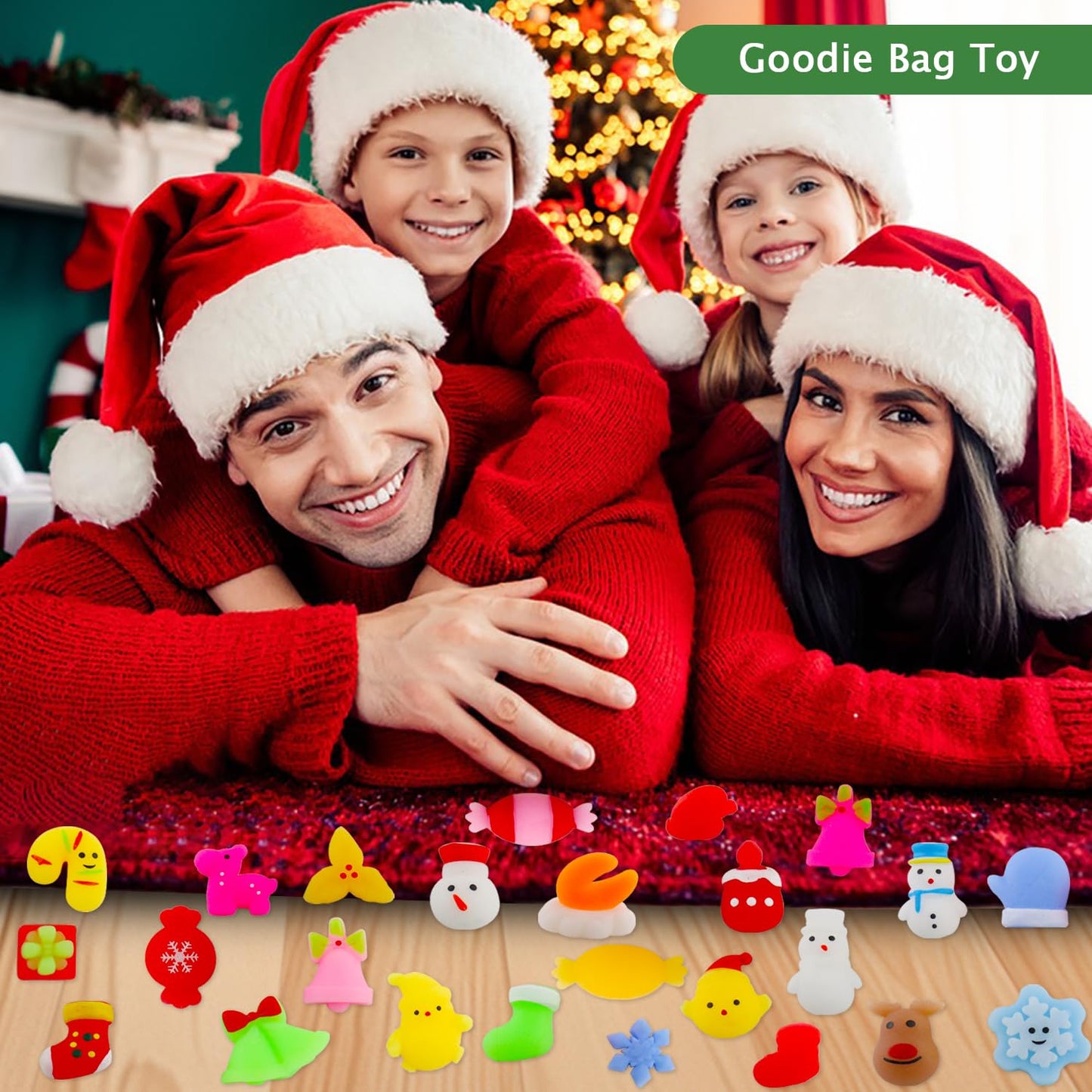 NANEEZOO Squishy Toys  Random 30 Pack Mini Squishy Mochi  Party Favors for Kids 4-8 8-12  Stress Relief Toys for Boys Girls Goodie Bags Xmas Gifts Classroom Prizes (30 Pack)