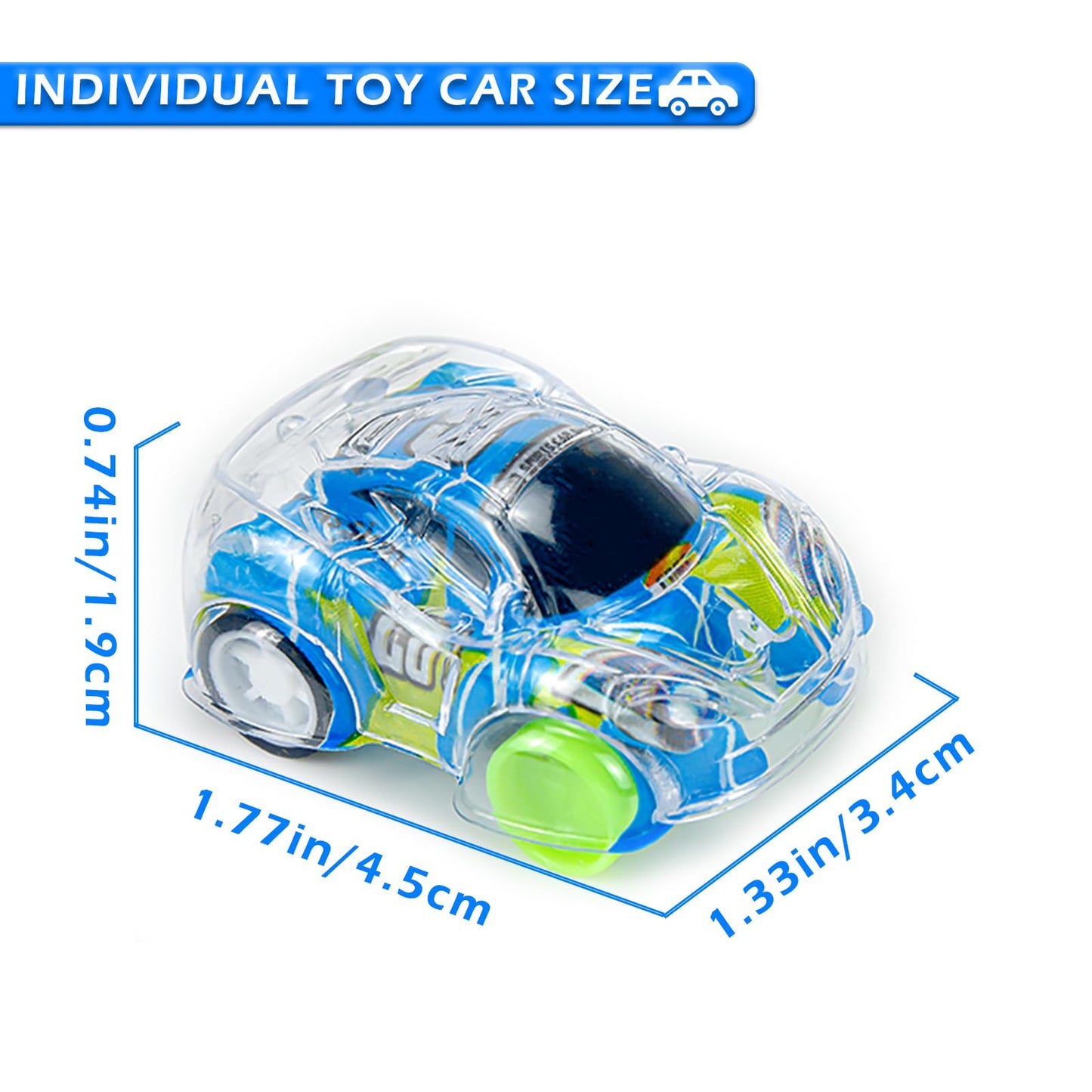 36Pcs Mini Pull Back Cars Set For Toddlers, Pull Back Racing Vehicles For Kids 2 Year Old, Bulk Toys Party Favours Treasure Box,