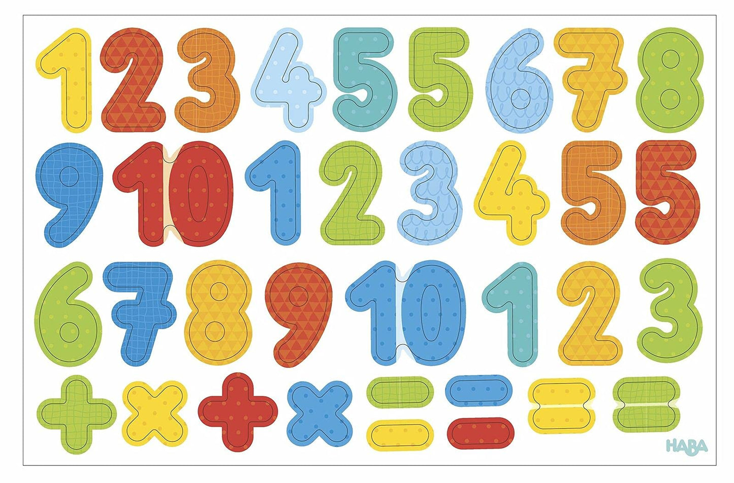 Magnetic Game Box 1 2 3 Numbers & You - 158 Magnetic Pieces in Travel Cardboard Carrying Case