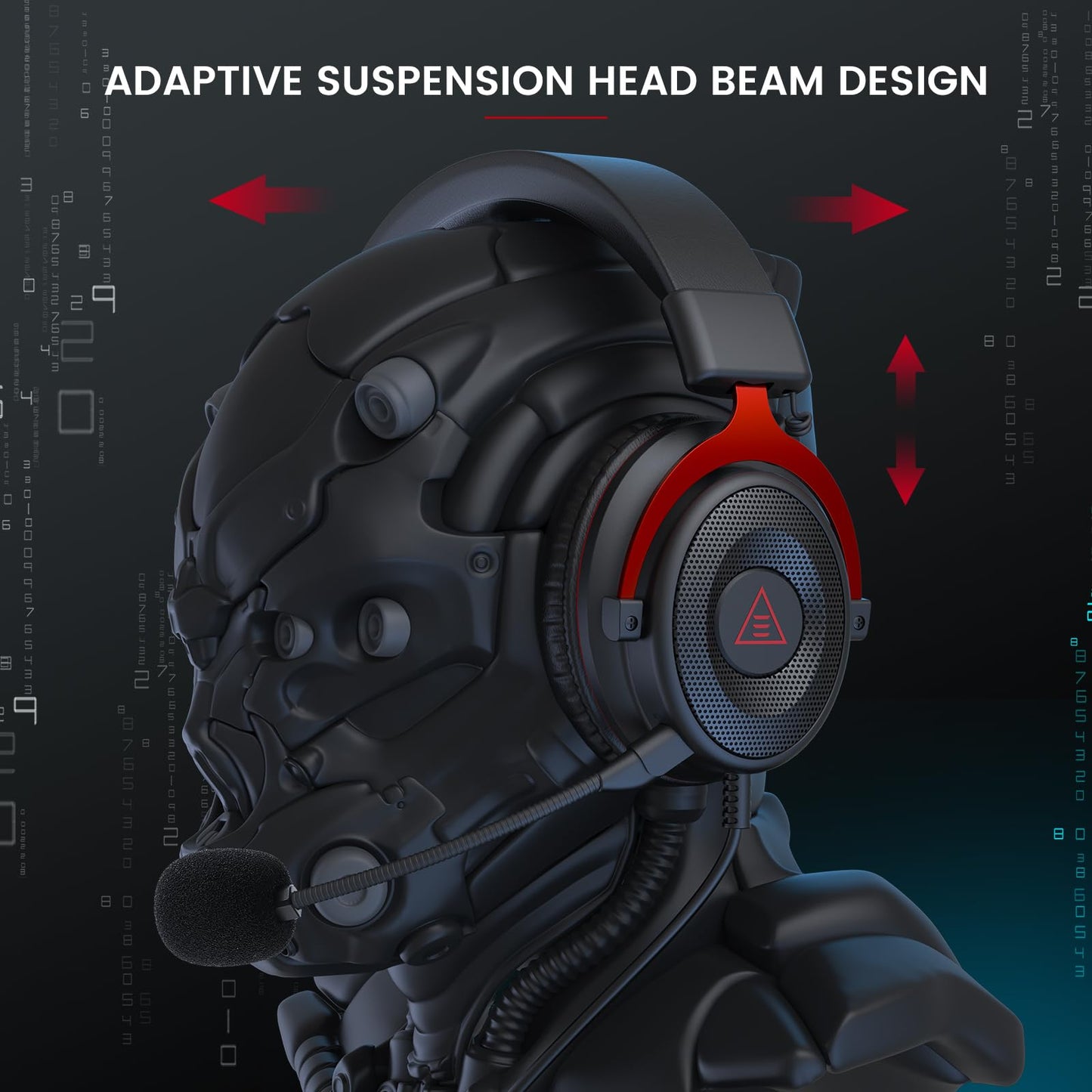 Eksa E900 Gaming Headset With Microphone - Pc Headset With Detachable Noise Canceling Mic -Like New