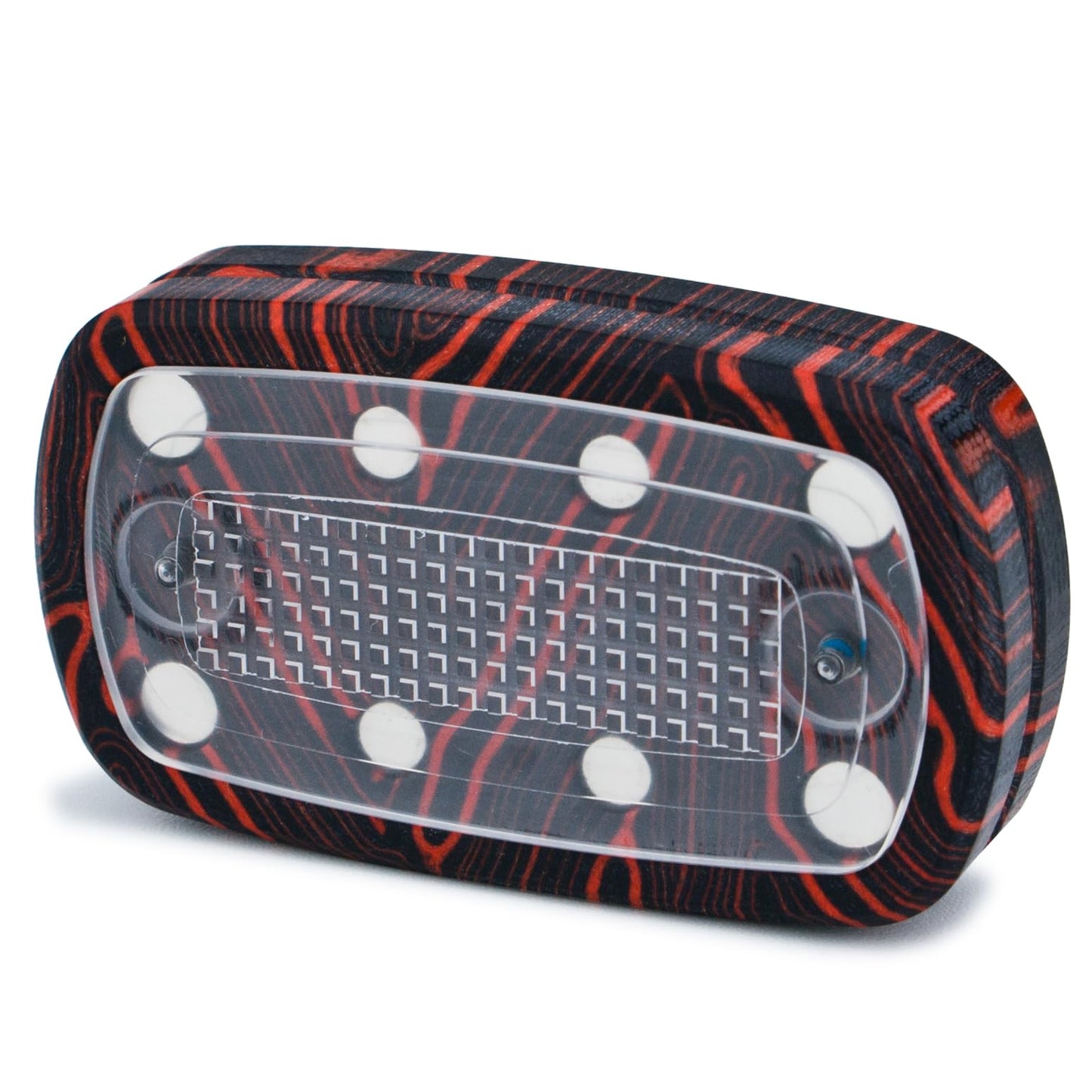 DjuiinoStar Silent Fidget Slider (Glass Fiber + PC Resin)  CNC Machined Free-Floating Push Slider  Addictive Magnetic Toy  Help to Relieve Stress  Best Gift for Fidget Fans DFS-57