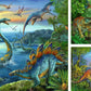 Ravensburger Dinosaur Fascination 3 X 49 Piece Jigsaw Puzzle Set - 09317 - Every Piece Is Unique, Pieces Fit Together Perfectly