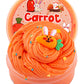 Okaybee Carrot Orange Butter Slime With Easter Bunny Slime Charm, Slime Toys For Kids, Easter Gifts For Toddlers Teens Unisex Ch