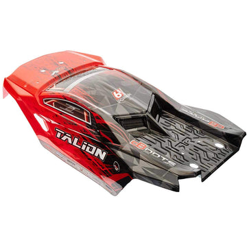 ARRMA AR406135 Body Red/Black Pntd W/Decal Talion 6S BLX