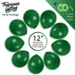Treasures Gifted Matte Pine Green Balloons - Dark Green Balloons - Emerald Green Balloons - Latex Balloons 12 Inch, Hunter Green