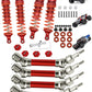 Rcarmumb CVD Drive Shaft & Shocks Upgrades Part for 1/10 Arrma Senton Granite 3s Blx&Mega550,Vortek 3s Blx,4pcs Front Rear Steel