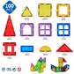 Magblock Magnet Toys Kids Magnetic Building Tiles 100 Pcs 3D Magnetic Blocks Preschool Building Sets Educational Toys For Toddlers Boys And Girls.