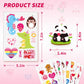 MARFOREVER 200 Pcs Valentines Stickers Love Heart Stickers for Kids Valentines Day Stickers Bulk Vinyl Waterproof Stickers for G