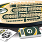 MasterPieces NFL Green Bay Packers Cribbage Game Set, 14" x 40", Team Color, Model 41951, Durable Blend Material
