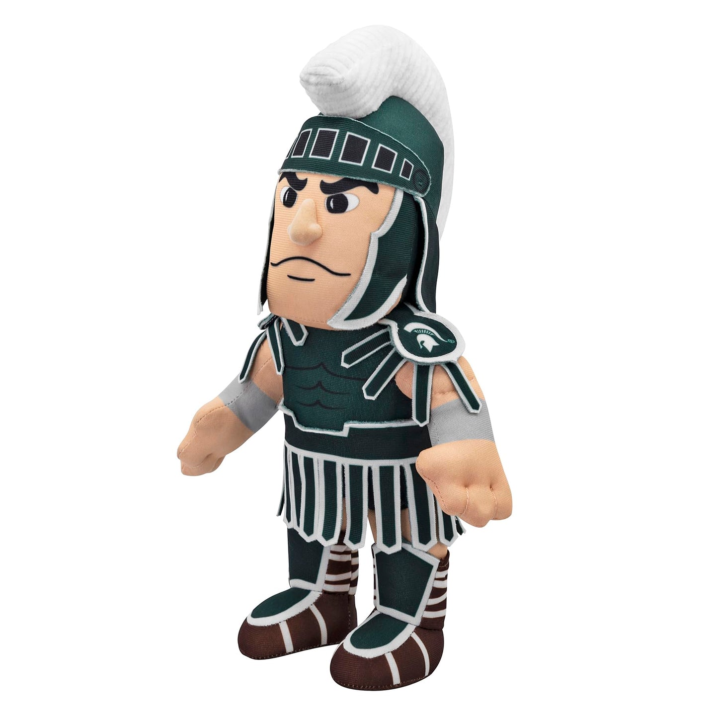 Bleacher Creatures 10" Michigan State Spartans Sparty Plush Figure - Polyester Mascot for Play or Display