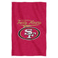 The Northwest Company NFL San Francisco 49ers Sweatshirt Throw Blanket, 54 x 84, Script
