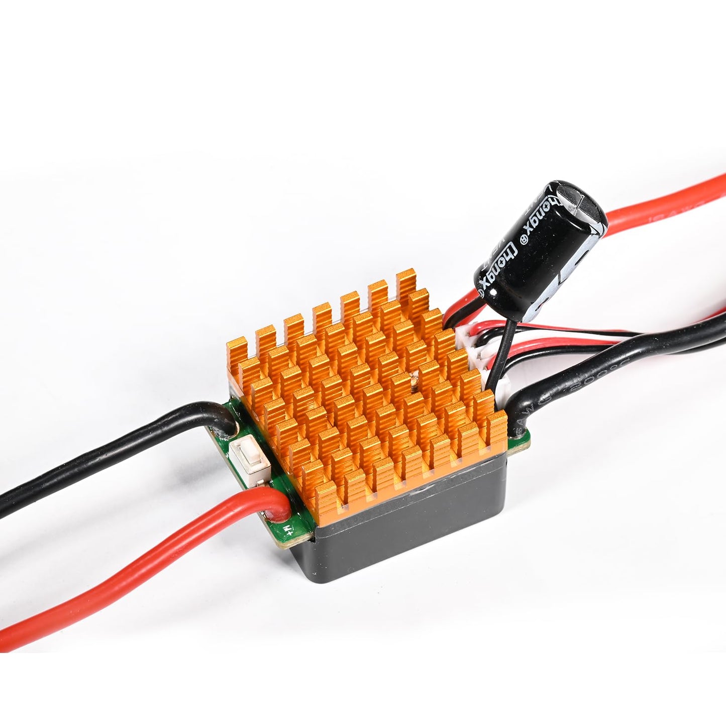 Waterproof Brushed 45A Esc With Dirtproof Switch For 1/10 Traxxas Hpi Redcat Tamiya Rc Truck, Buggy, Short Course Truck And Rock