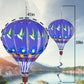 Giant Hummingbird Hot Air Balloon Garden Wind Spinners Large Pinwheels Whirligigs Windmill Toys for Kids Yard Decor Lawn Decorat