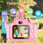Kids Camera For Boys And Girls, Acixx Digital Camera For Kids Toy Gift, Toddler Camera Christmas Birthday Gifts For Age 3-12 With 32Gb Sd Card, Video Recorder 1080P Ips 2 Inch(Pink)