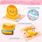 Valentines Toys Gifts For Kids Toddlers - 4 Pack Wooden Puzzles With Animals Design, Valentine Party Favors For Boys Girls, Kids