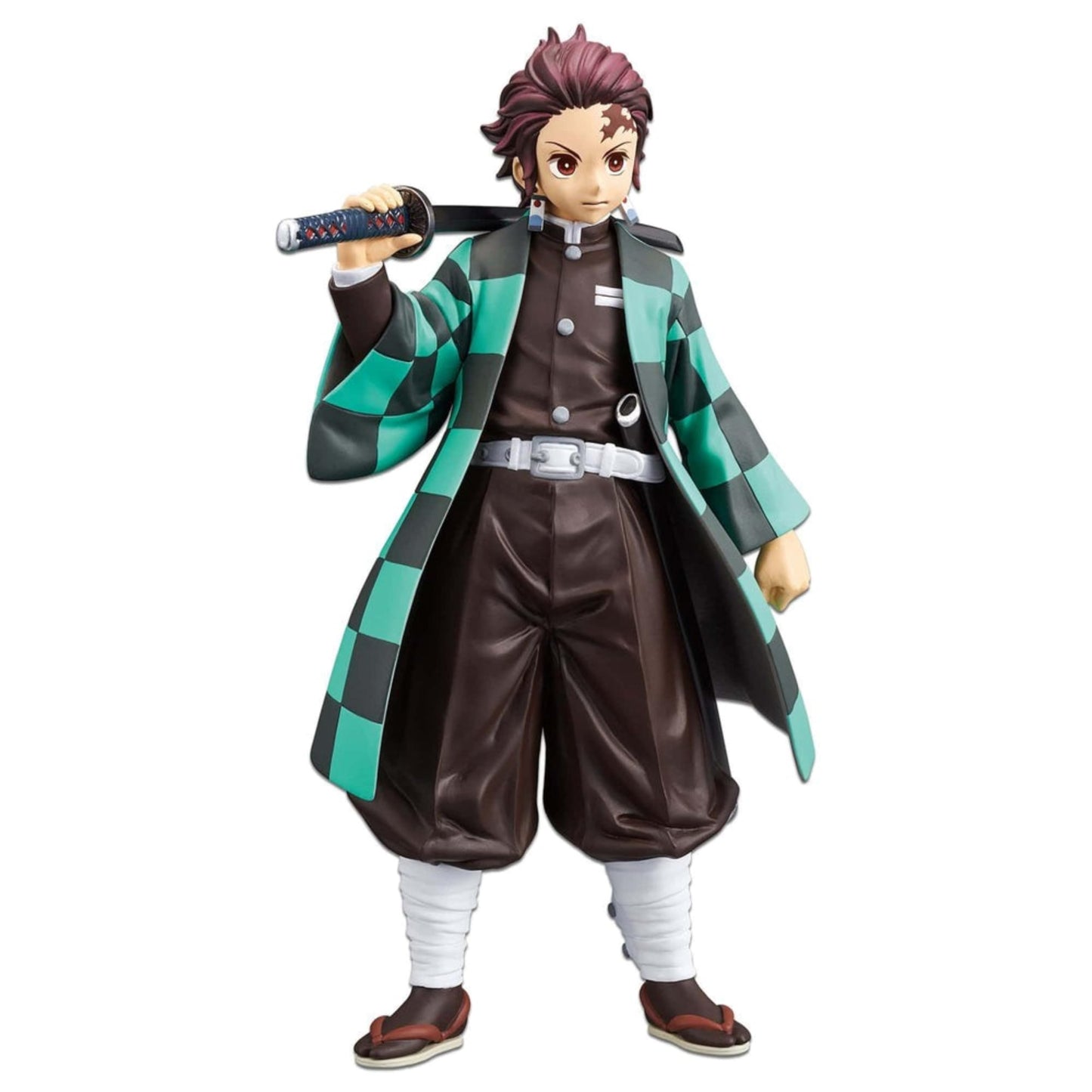 Banpresto 39494 Demon Slayer (Kimetsu no Yaiba) Tanjiro Kamado Figure, Multicolor