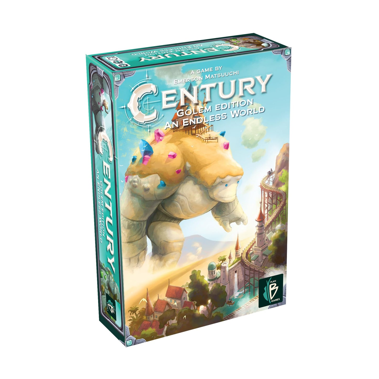 Century Golem Edition an Endless World Board Game - Strategy Game for Kids & Adults, Ages 8+, 2-4 Players, 30-45 Min Playtime, M