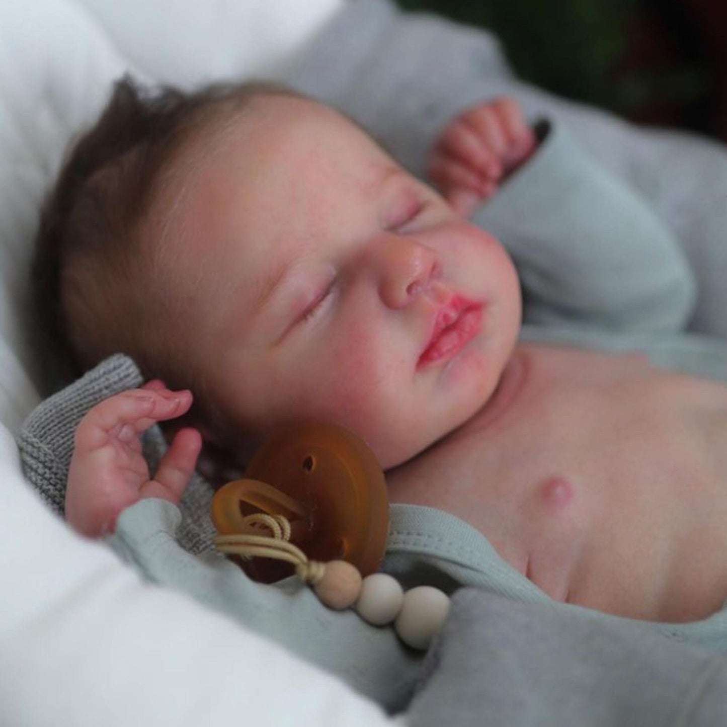 Cjzying Lifelike Reborn Baby Dolls - 19 Inch Newborn Realistic Baby Dolls Handmade Full Body Vinyl With Clothes And Feeding Toys