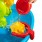 TEMI Kids Sand Water Table , 3-Tier Sand Table and Rain Showers Splash Pond Water Table Toys, Activity Sensory Play Table Beach