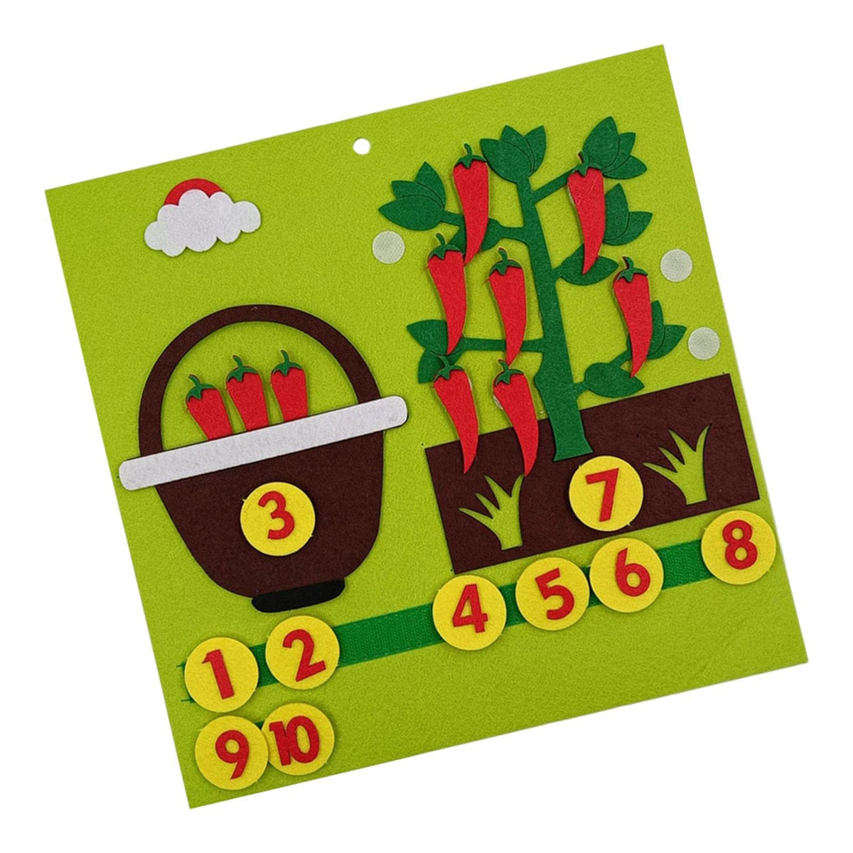 Bnf Montessori Toys Math Toys Busy Board For Vegetables Activity Chilibaby | Toys For Baby | Developmental Baby Toys1 Pc Kid Mon