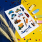Bulbacraft Truck Stickers - Construction Stickers - Train, Airplane, Tractor, Boat, Fire Truck And Race Car Stickers - Extra Dur