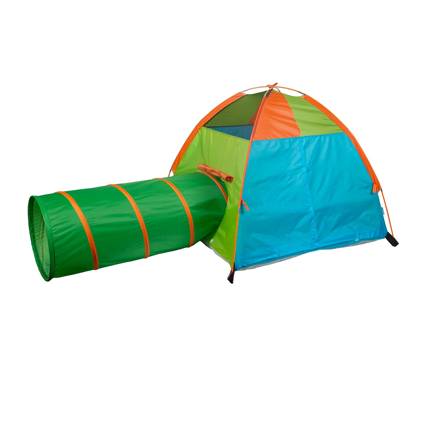 Pacific Play Tents 20432 Hide Me Color Wave Tent + Tunnel Combo 48'' X 48'' X 42''