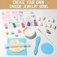 Patemby Clay Jewelry Bowls Arts and Crafts Kit - DIY Polymer Clay Dish for Teens, Multi-Color, Ages 8-12, Model: CLAY JEWELRY BOWL CRAFT