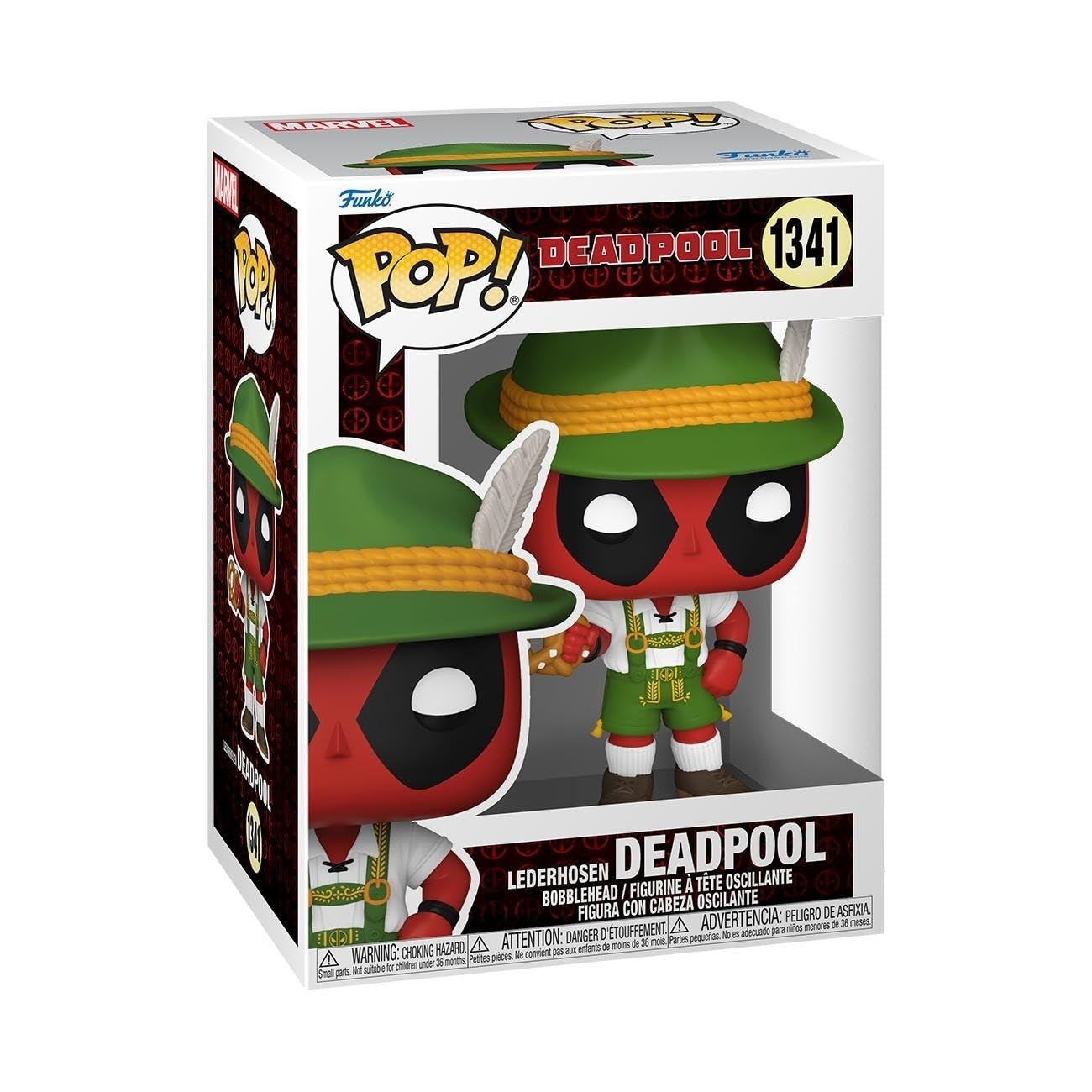 Funko Pop! Marvel: Deadpool - German Beer Fest Server - Lederhosen - Collectable Vinyl Figure - Gift Idea - Official Merchandise - For Kids & Adults - Marvel Fans - Model Figure For Collectors