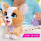 Just Play furReal Poop-A-Lots Corgi 8-inch Plush Stuffed Animal, Multicolor, Interactive Pooping Puppy with Leash, Model 28057