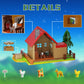 Stardew Farmhouse Building Toy, Video Game Farm Playset Building Set Compatible With Lego, 766 Pieces Diy Farm House Building Ki
