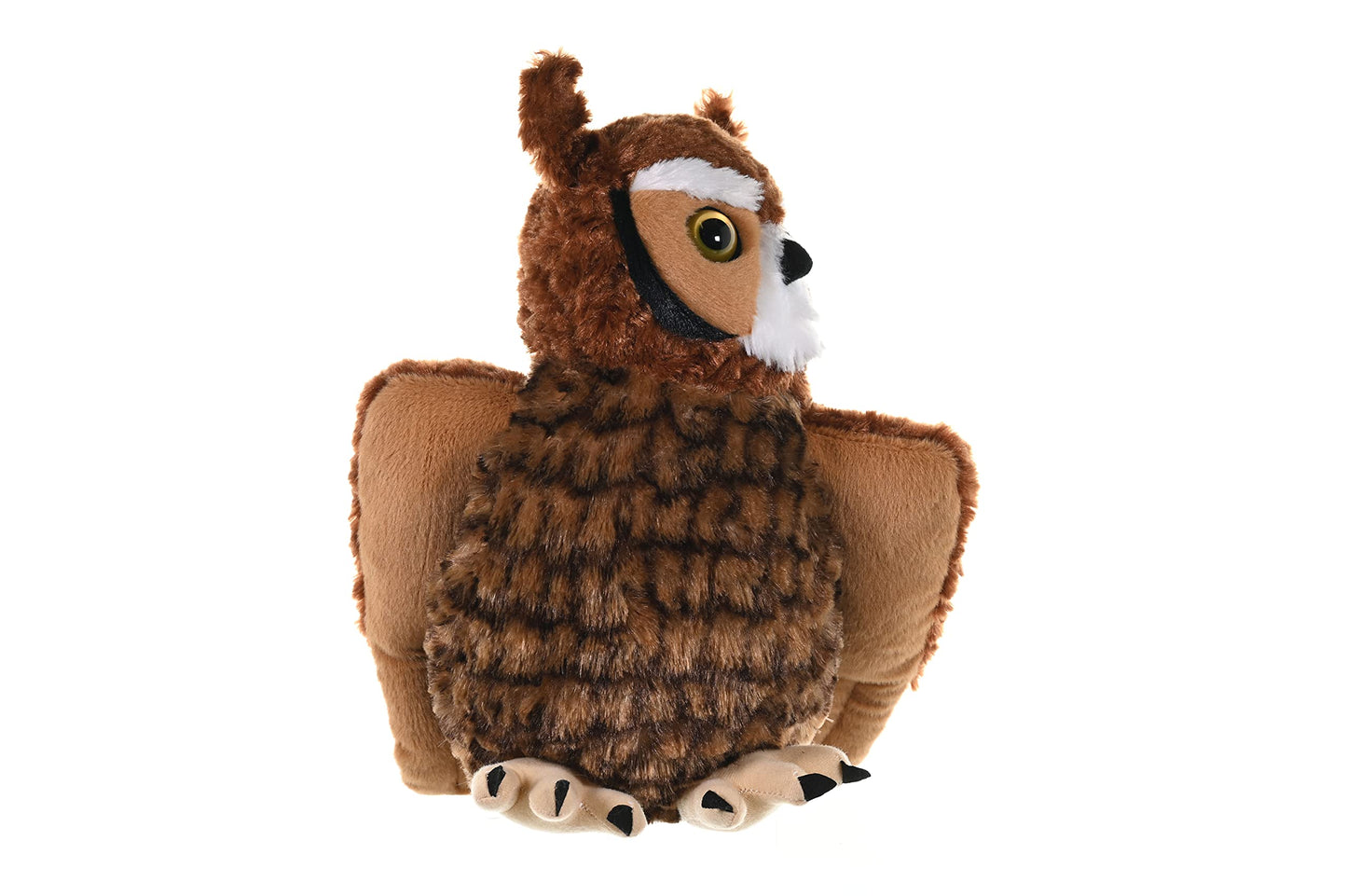 Wild Republic Great Horned Owl Plush, Stuffed Animal, Plush Toy, Kids Gifts, Cuddlekins 12', Model Number: 12310