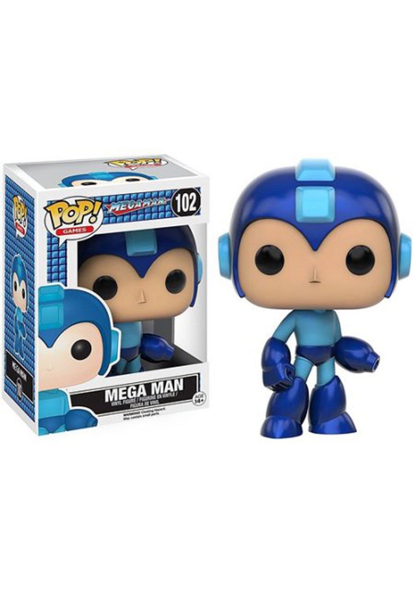 Funko Pop Games: Mega Man - Mega Man Action Figure