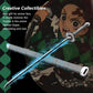 HIGH GODO Demon Slayer decorative replica blade  39.3in Tanjirou decorative replica blade Building Set with Scabbard and Stand  Cosplay Anime Katana decorative replica blade Building Blocks  Collectible for Kids and mature-themeds 8+ (759 Pieces)