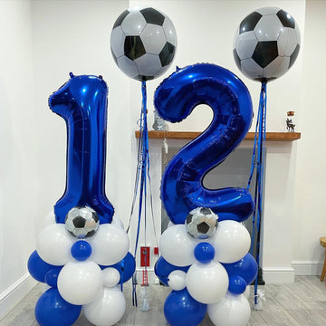 40 Inch Navy Blue 21 Number Balloons Giant Jumbo Huge 12 Or 21 Foil Mylar Helium Number Digital Balloons Dark Blue Birthday Myla