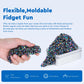 Dyrdm Ferrite Putty, Colorful 1000+ Ferrite Stones, Easter Basket Stuffers & Fidget Gifts, Magnetic Fidget Toy, Holiday Stocking Stuffer, Fidget Toys For Adults & Teens 14+, Ferrite Rocks For Office