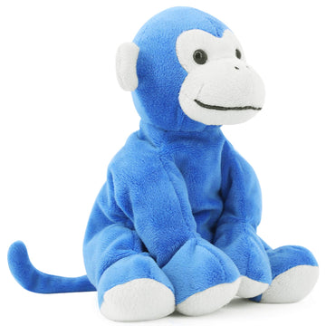 Weigedu Ape Monkey Stuffed Animal Plush Toys, Soft Cute Blue Monkey Toy For Toddlers & Kids, 7.9'