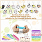 134Pcs Cat Party Favors Set for Kids Cat Themed Birthday Party Supplies With Cat Headband Spiral Notepads Pens Keychains Tattoo