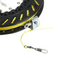 Kizh Kite Reel Winder  Kite Line Winder Winding Reel Grip Wheel Handle with 1312ft String and Lock Function Professional Outdoor Kite Accessories