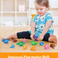 Coogam Numbers Matching Game 10Pcs, 123 Counting Dinosaur Toys, Educational Preschool Montessori Fine Motor Skill Mathematics Learning Toys For 2 3 4 Years Old