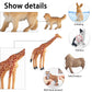Rcomg 24 Pcs Small Animal Toys Set: Farm Animal Toys & Forest Animal Figures, Realistic Animal Figurines Cake Topper Party Favor For Kids Toddlers